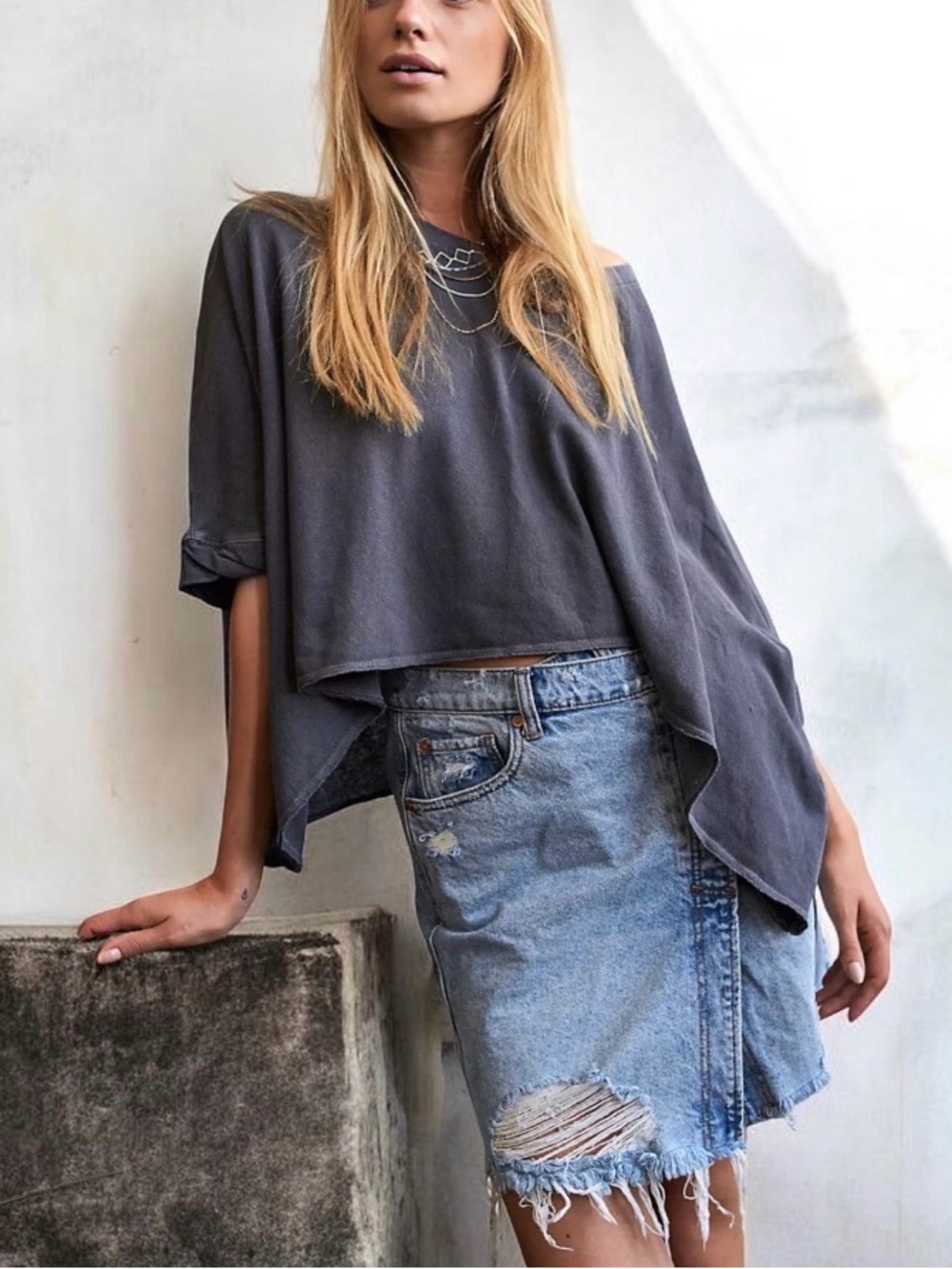 URBAN OUTFITTERS WE THE FREE by FREE PEOPLE WOMEN’s CC TOP shirt size small